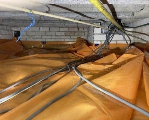 Kruipruimte isolatie in Elst Kruipruimte isolatie in Elst