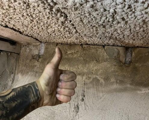 Kruipruimte isolatie in Roosendaal Kruipruimte isolatie in Roosendaal