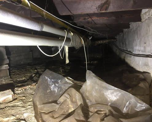 Kruipruimte isolatie in Dongen Kruipruimte isolatie in Dongen