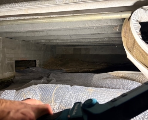 Kruipruimte ventilatie in Doorwerth Kruipruimte ventilatie in Doorwerth